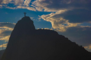 Vista incrível no bairro da Urca